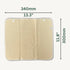 Mimi & Co 2 Layer Hemp Cotton Trifold